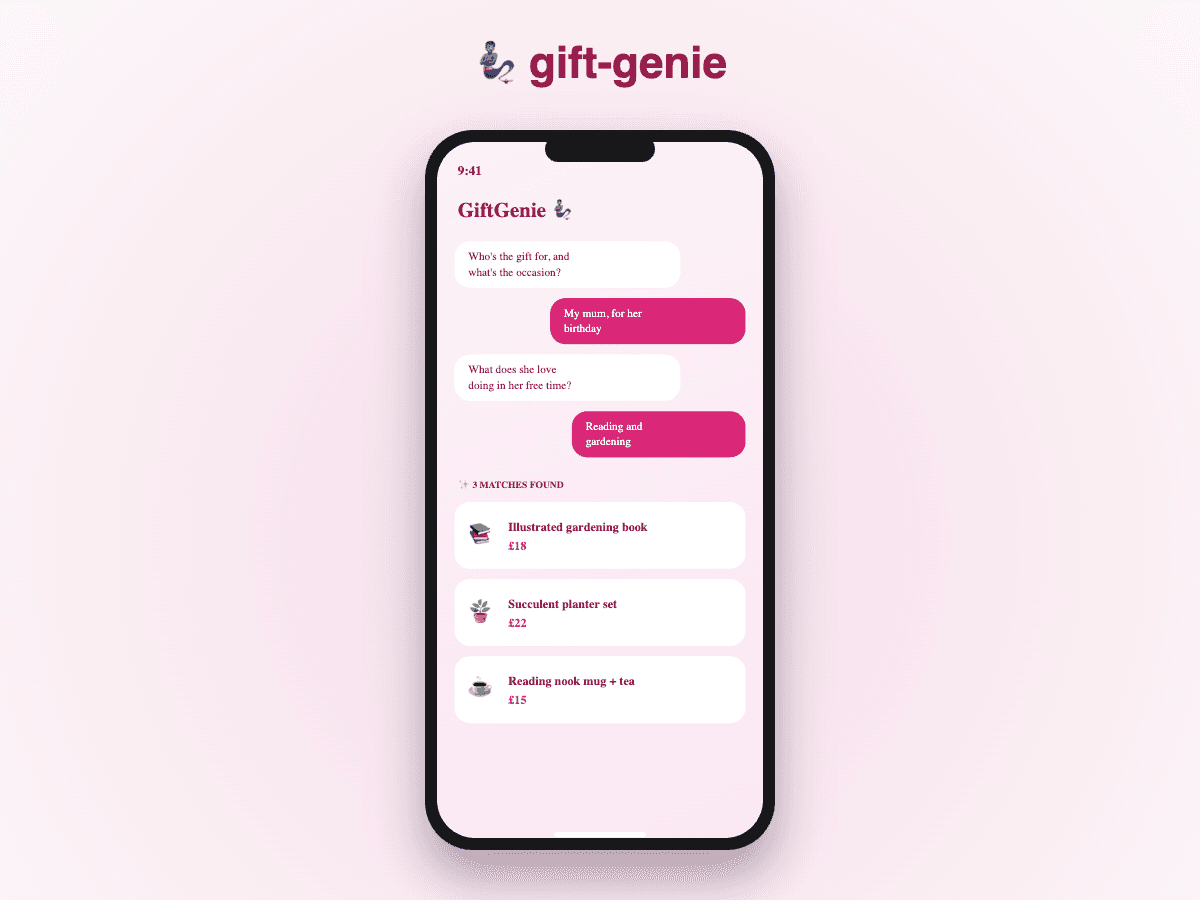 gift-genie screenshot 1