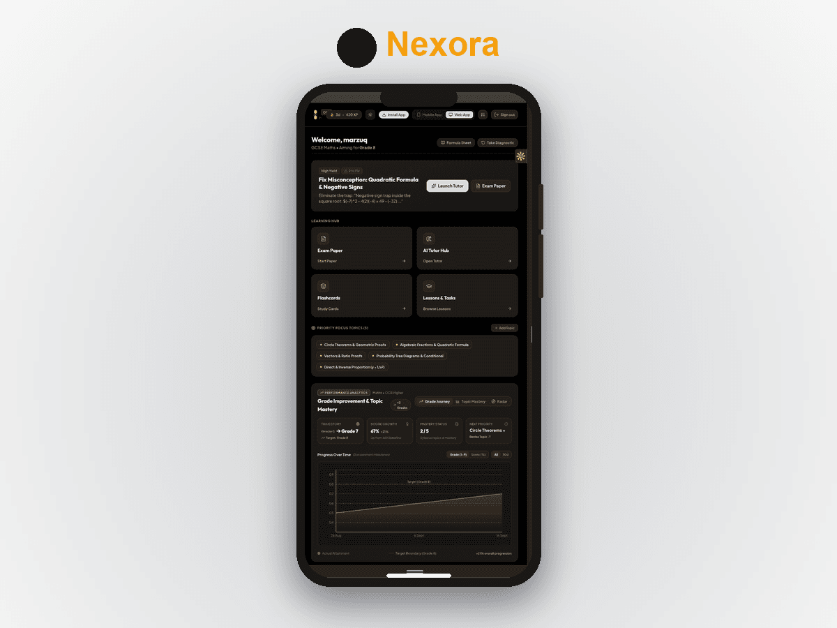 Nexora screenshot 1